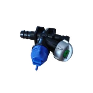 Pojedyncza oprawa rozpylacza przelotowa "V" z zaworem bocznym